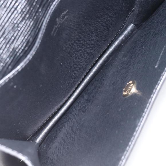 LOUIS VUITTON Epi Montagne 20 Clutch Bag Black LV Auth ep7435 - Picture 9 of 16
